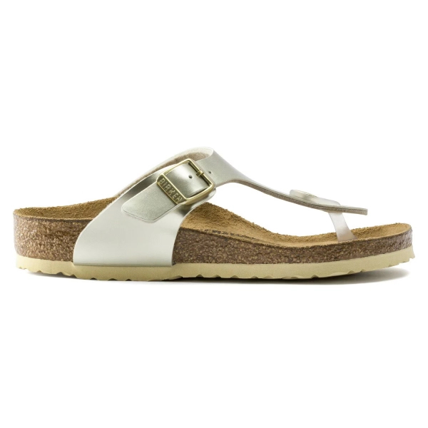 Birkenstock klapki japonki GIZEH KIDS BS Electric Metallic Gold 1015592 (szerokość standardowa)