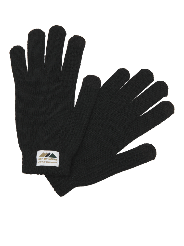 Jack&Jones rękawiczki 12264107 BLACK