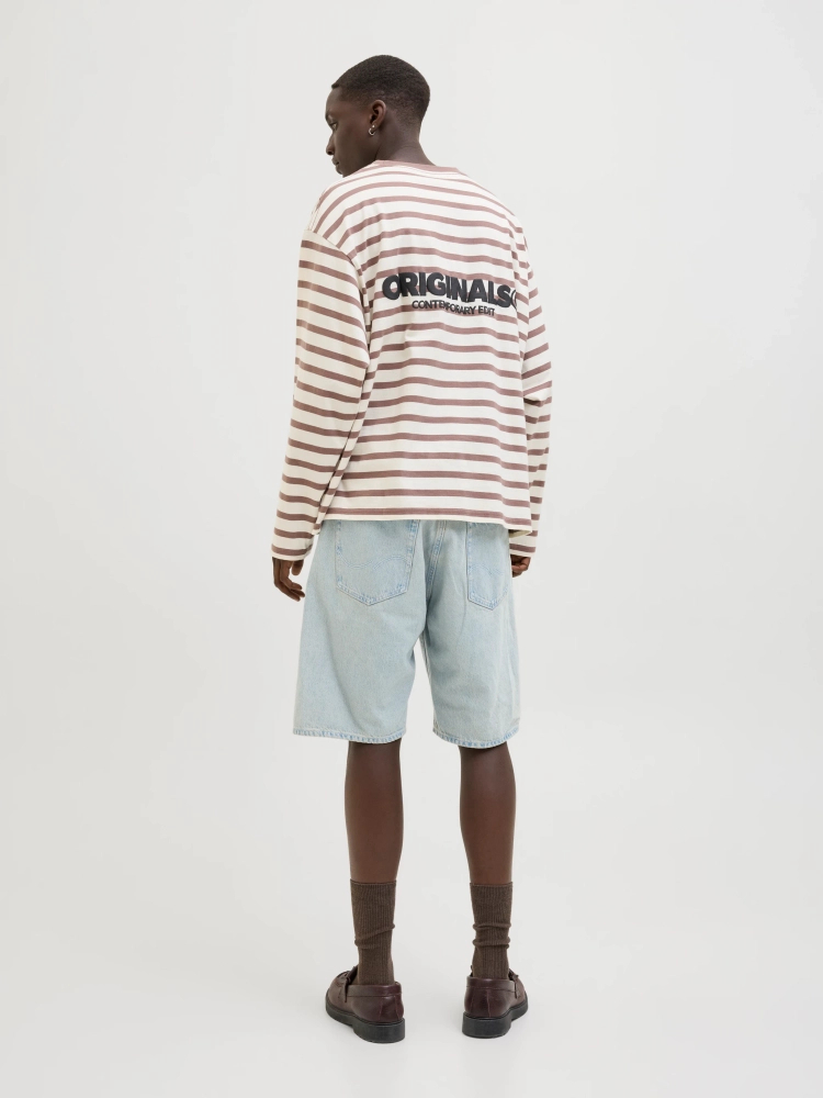 Jack&Jones męskie Jeansowe szorty JJIALEX JJORIGINAL SHORTS CB 307 SN 12259783 BLUE DENIM