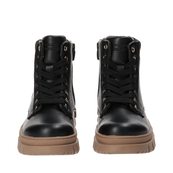 Tommy Hilfiger damskie buty zimowe LACE UP BOOTIE BLACK T3A5-33052-0328999-999