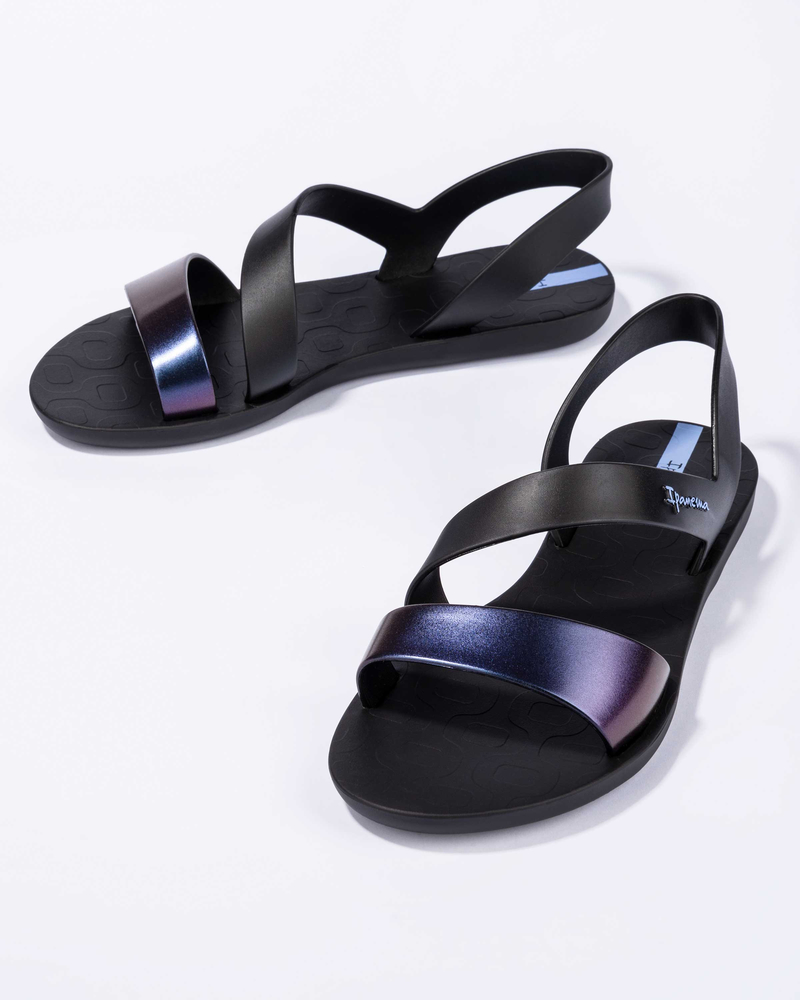 Ipanema damskie sandały Vibe Sandal Fem 82429 25970 - czarne