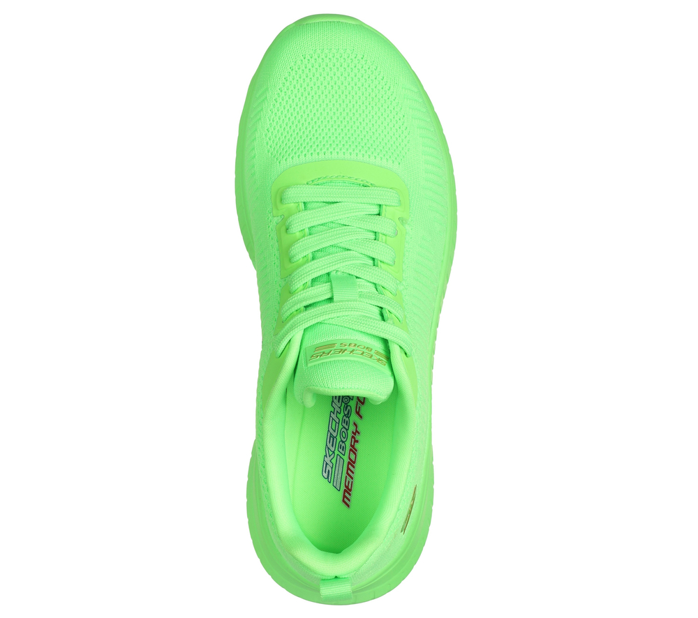 Skechers Sneakersy damskie 117216 LIME