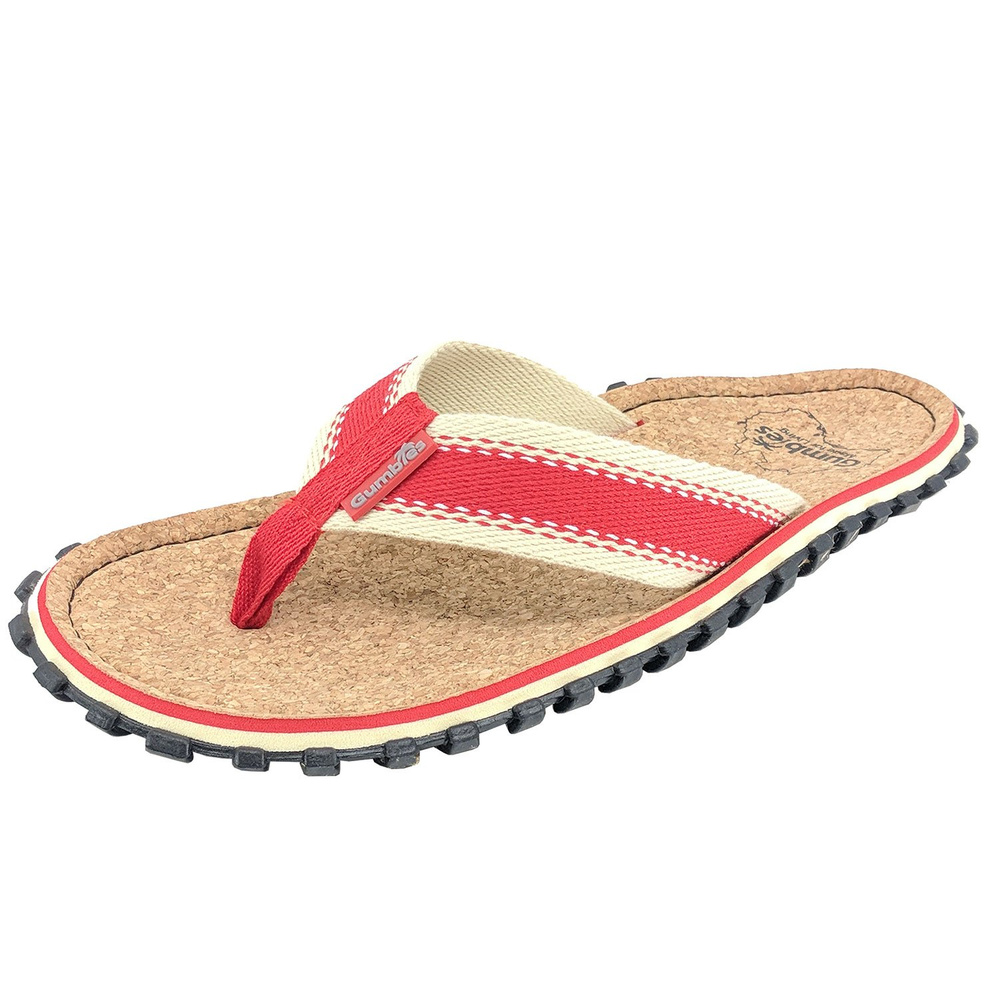 Gumbies - Corker Unisex-Flip-Flops - Rot