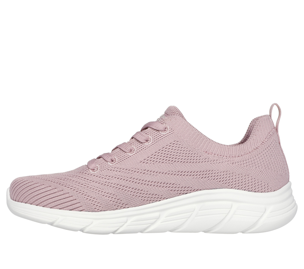 Skechers buty damskie codzienne BOBS Sport B Flex Lo - Graceful Stride 117591 BLSH pink