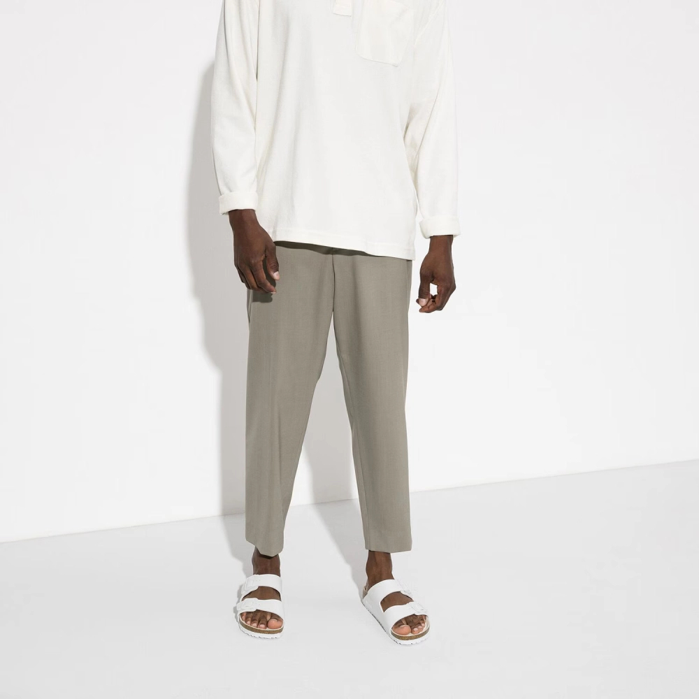 Birkenstock flip-flops Arizona BS 1019046 TRIPLES WHITE (narrow width)