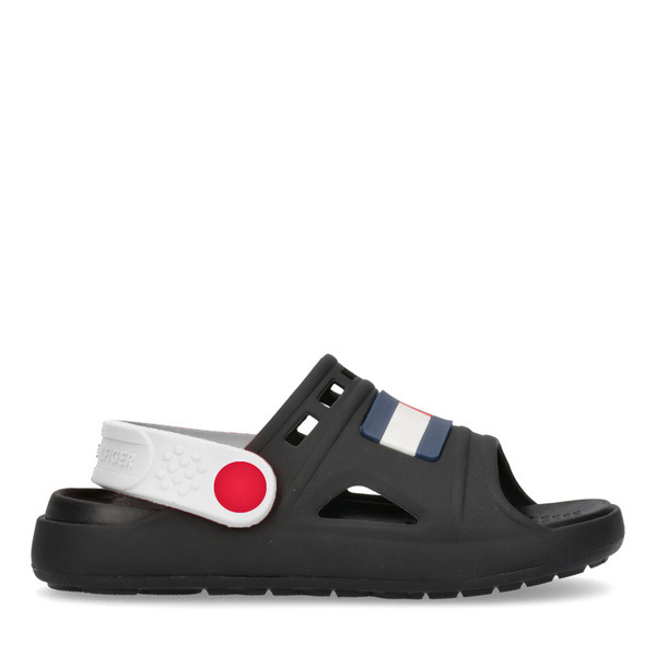 Tommy Hilfiger Kindersandalen T1B2-32262-0083X001 Schwarz/Weiß