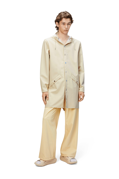 RAINS LONG JACKET W3 12020 26 DUNE