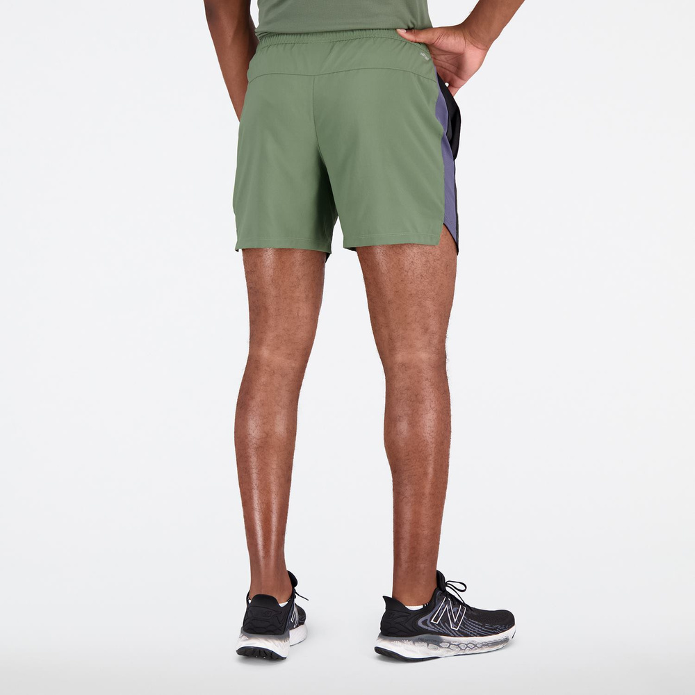 New Balance men's ACCELERATE 5 INCH SHORT DON MS23228DON shorts