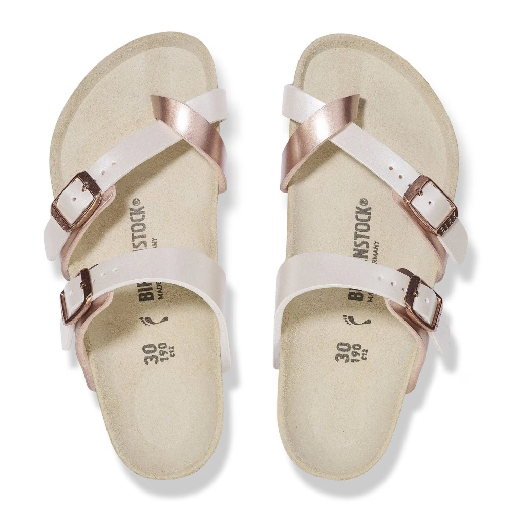 Birkenstock flip-flops Mayari KIDS 1029348 Electric Metallic Pearl/Copper (standard width)