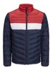 MARINEBLAUER BLAZER/ECHTES ROT