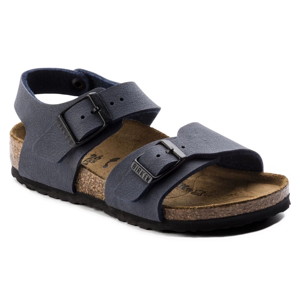 Birkenstock sandals New York Kids BS 0087771 NAVY (standard width)