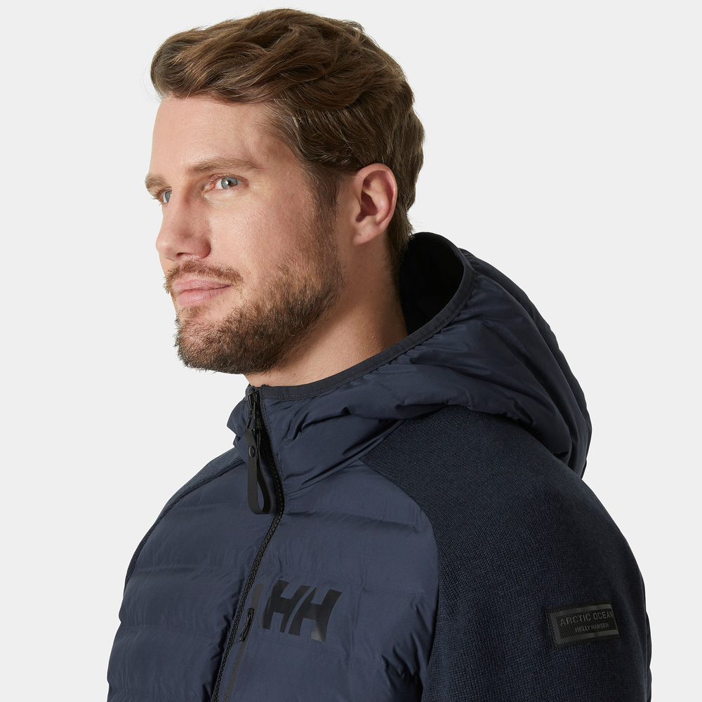 Helly Hansen men's ARCTIC OCEAN HYBRID INSULATOR 34074 597 jacket