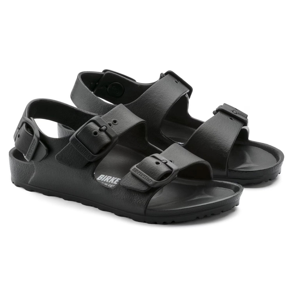 Birkenstock children's MILANO EVA flip flop sandals 1009353 BLACK (narrow width)