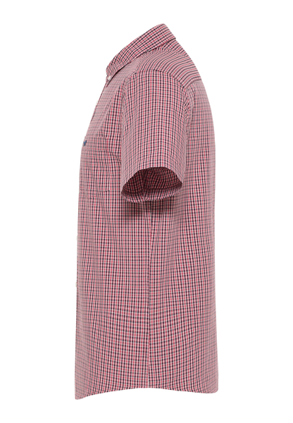 Mustang cotton short sleeve plaid shirt COLLIN MINI CHECK 1013857-12446