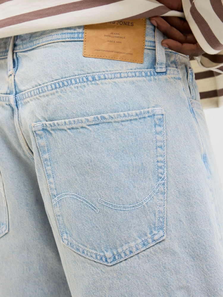 Jack&Jones męskie Jeansowe szorty JJIALEX JJORIGINAL SHORTS CB 307 SN 12259783 BLUE DENIM