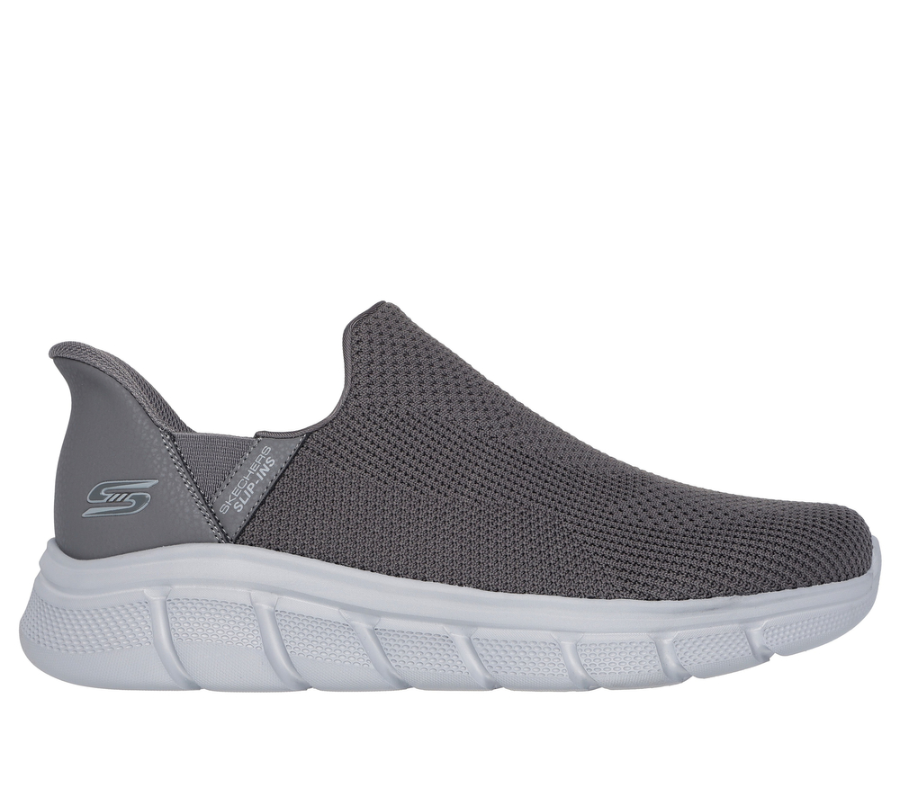 Skechers męskie buty Slip-Ins: Bobs Sport B Flex - Resilient Edge 118306-GRY