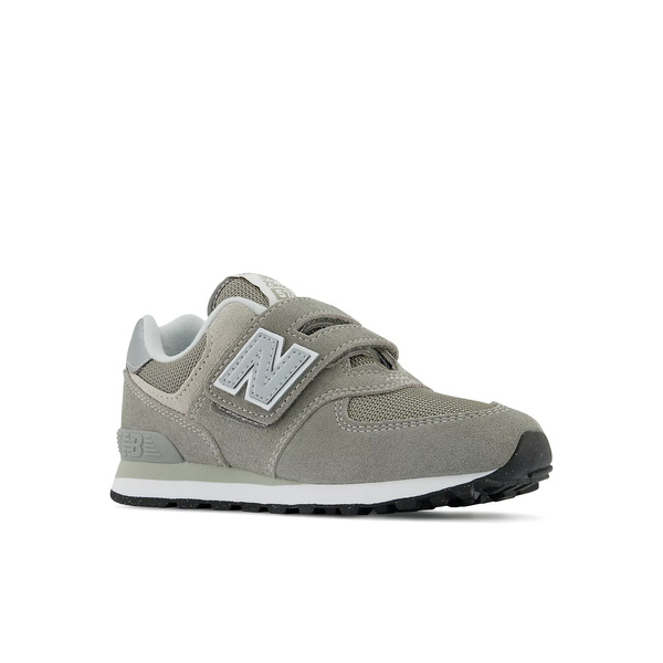 New Balance Kinder Klettverschluss Schuhe PV574EVG - grau