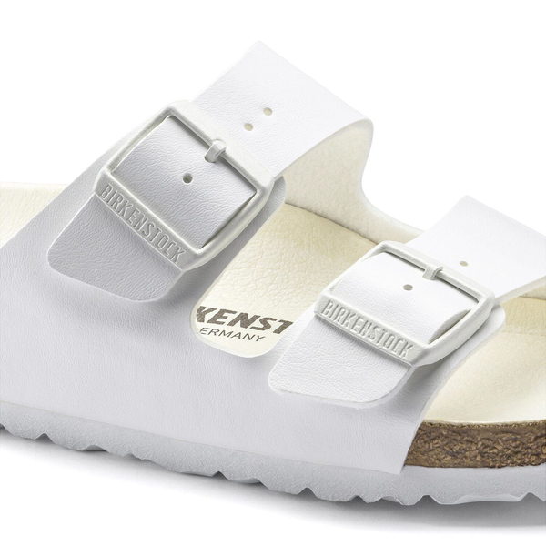 Birkenstock flip-flops Arizona BS 1019046 TRIPLES WHITE (narrow width)