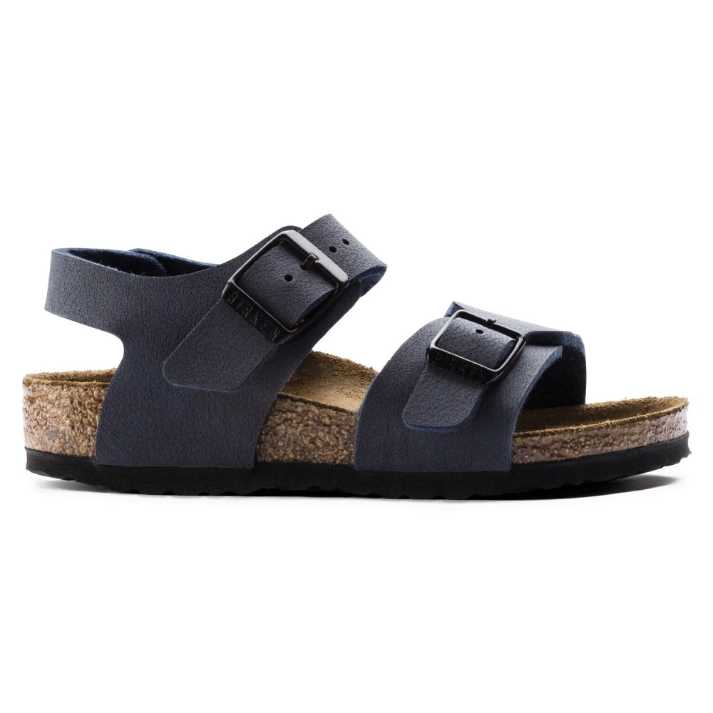 Birkenstock sandały New York Kids BS 0087771 NAVY (szerokość standardowa)