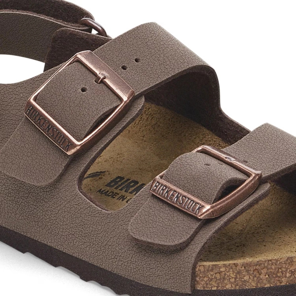 Birkenstock damskie sandały MILANO AS KIDS 1029375 MOCCA (szerokość standardowa)