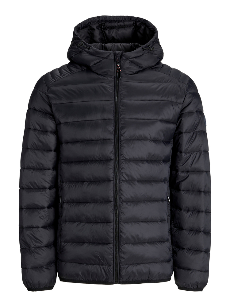 Jack&Jones męska kurtka puchowa JJEBRADLEY LIGHT BODYWARMER COLLAR NOO 12280970 BLACK