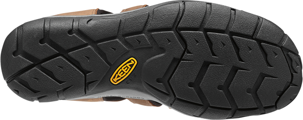 Keen męskie sandały CLEARWATER CNX LEATHER DARK EARTH/BLACK  1013106