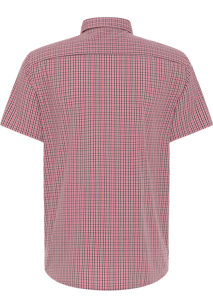 Mustang cotton short sleeve plaid shirt COLLIN MINI CHECK 1013857-12446