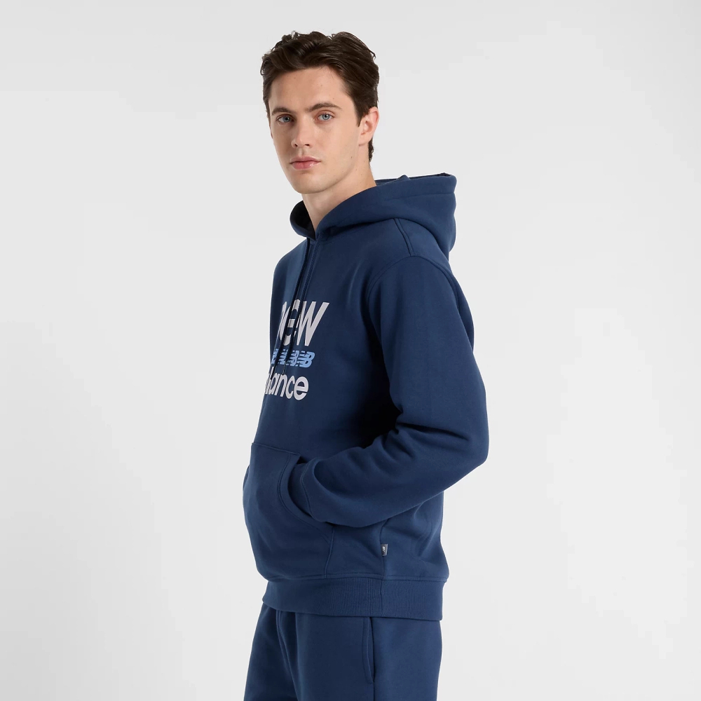 New Balance męska bluza SPORT GRAPHIC FLEECE HOODIE NNY MT51941NNY