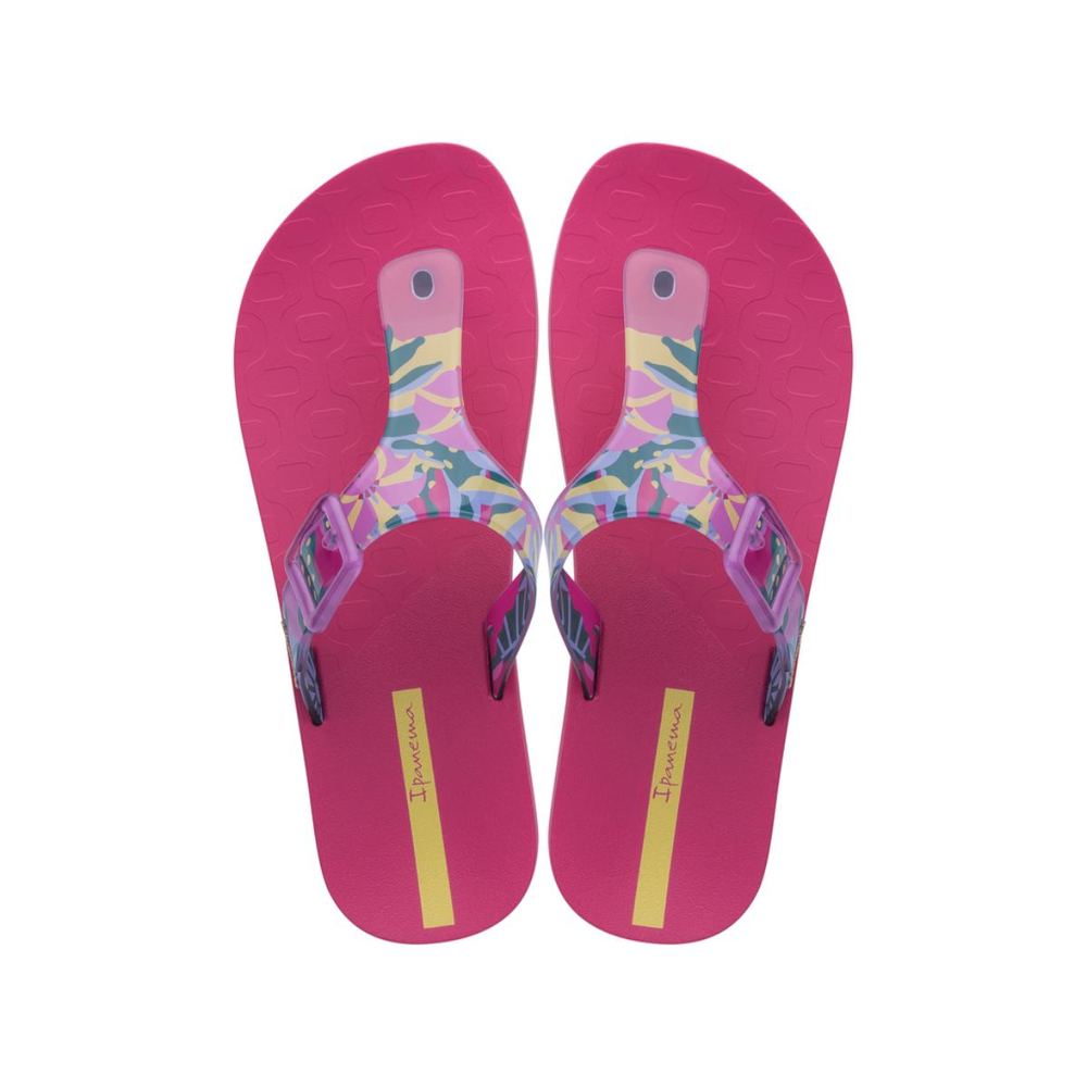 Ipanema damskie japonki Urban Arte Conecta Fem 26721 22523 PINK/CLEAR/YELLOW
