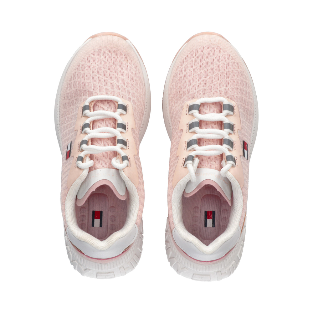 Tommy Hilfier damskie buty sportowe T3A4-32166-0308X054 PINK/WHITE