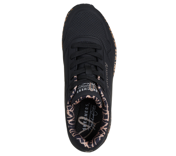 Skechers damskie sneakersy UNO-LOVING LOVE 155506 BKRG