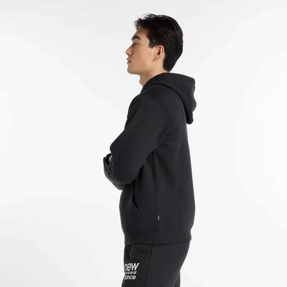 New Balance męska bluza SPORT GRAPHIC FLEECE HOODIE BK MT51941BK