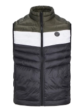 Jack&Jones men's sleeveless vest JJESPRINT BODYWARMER COLLAR NOOS 12258457