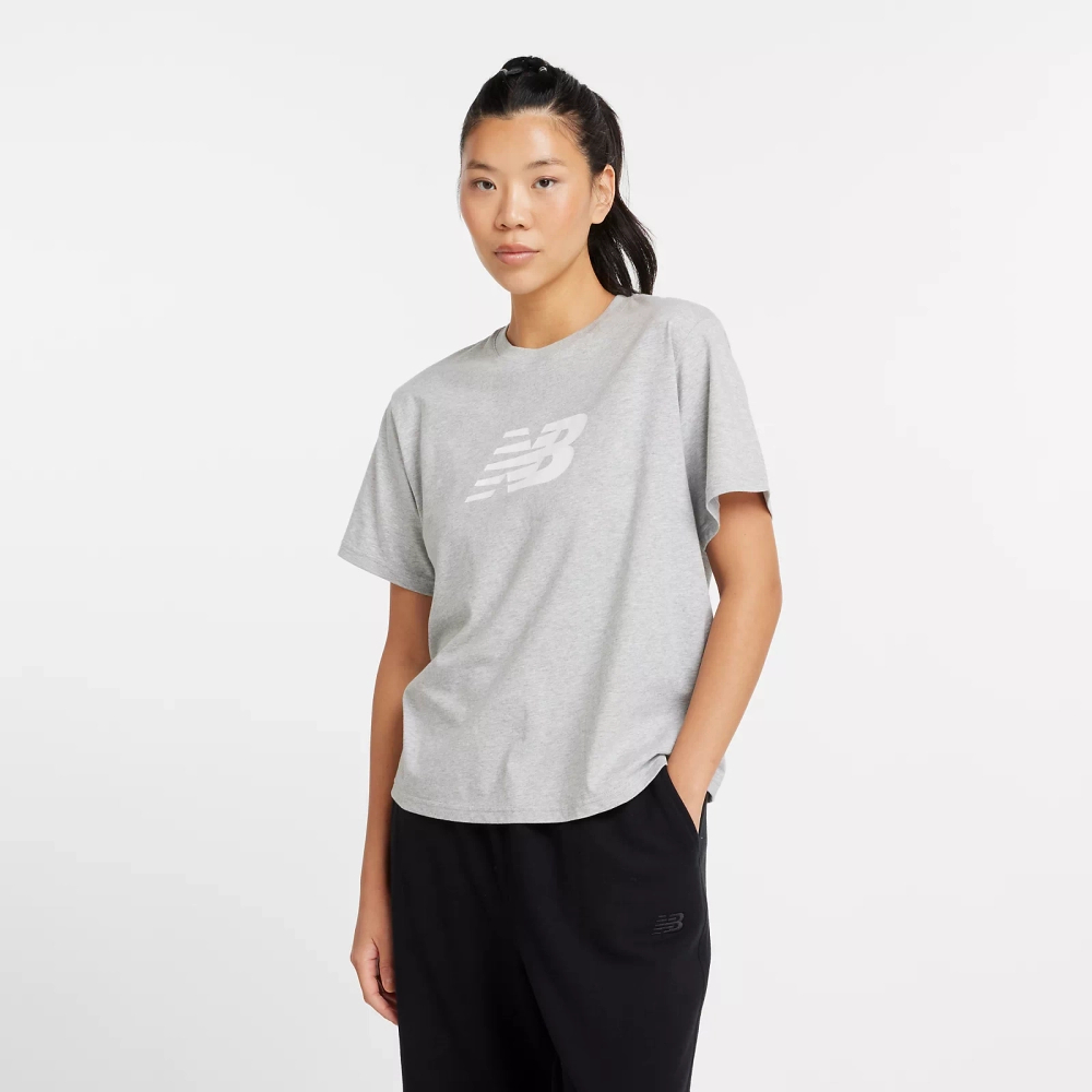 New Balance damska koszulka SPORT JERSEY RELAXED LOGO  AG WT43583AG