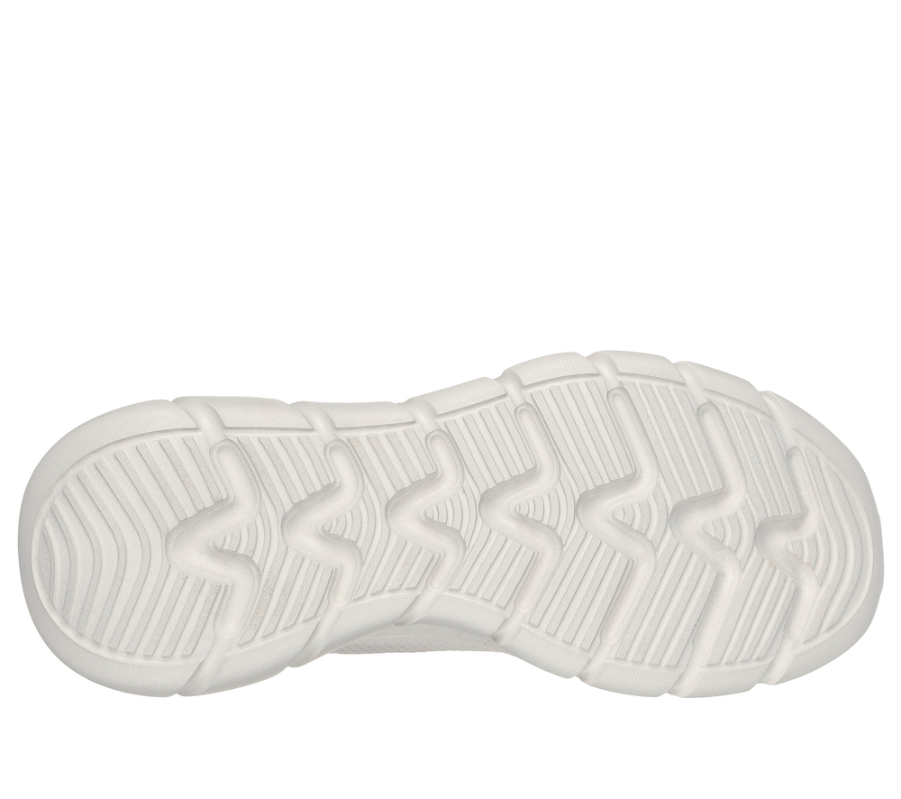 Skechers buty damskie Sneakersy BOBS Sport B Flex Hi - Flying HI 117385 OFWT white