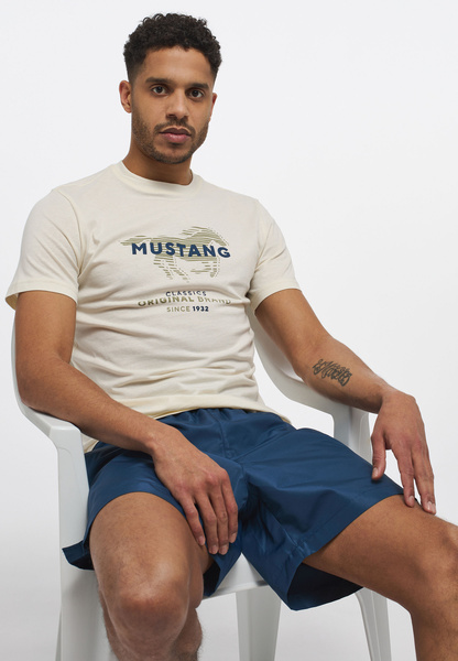 Mustang męska koszulka t-shirt ALEX C PRINT 1013828-8001