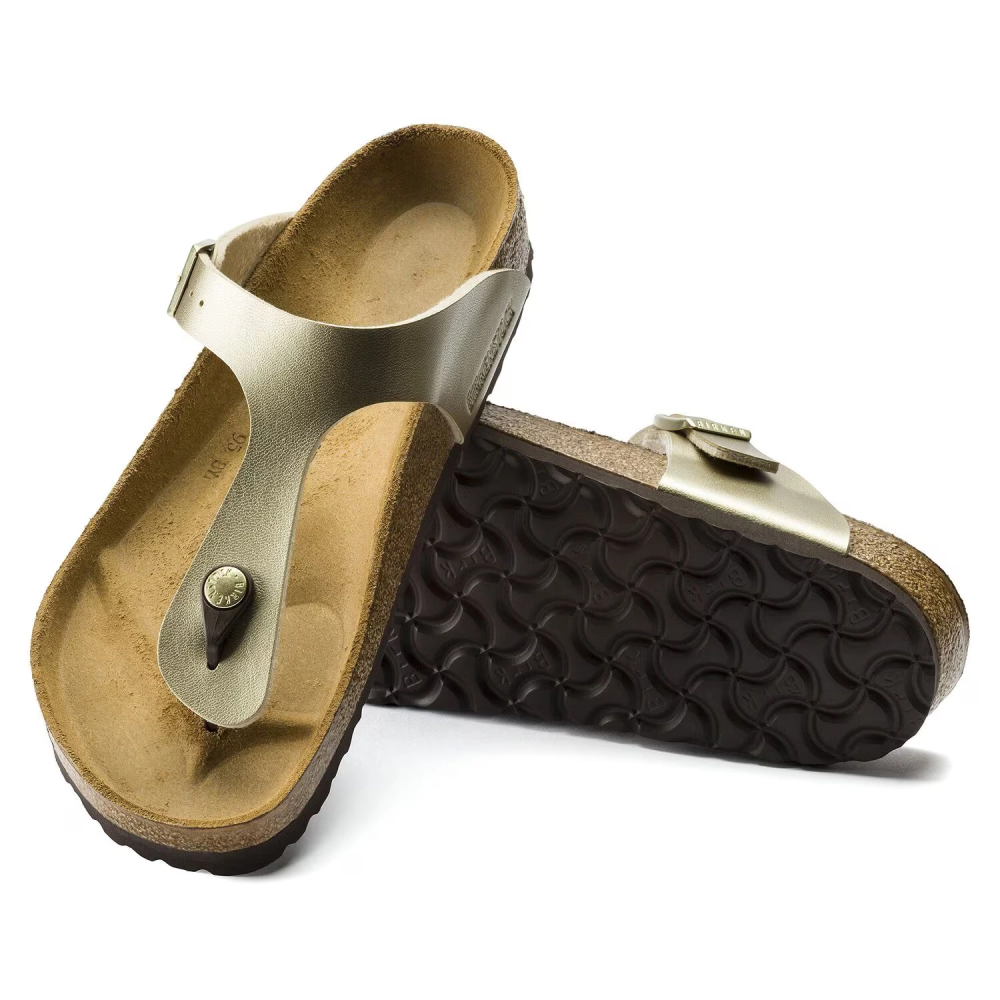 Birkenstock klapki japonki GIZEH BF 1016109 GOLD (szerokość wąska)