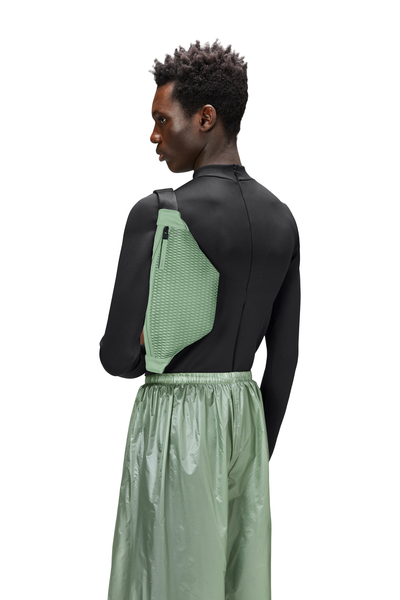 Rains sachet kidney bag BUMBAG MESH MINI W3 14130 06 HAZE
