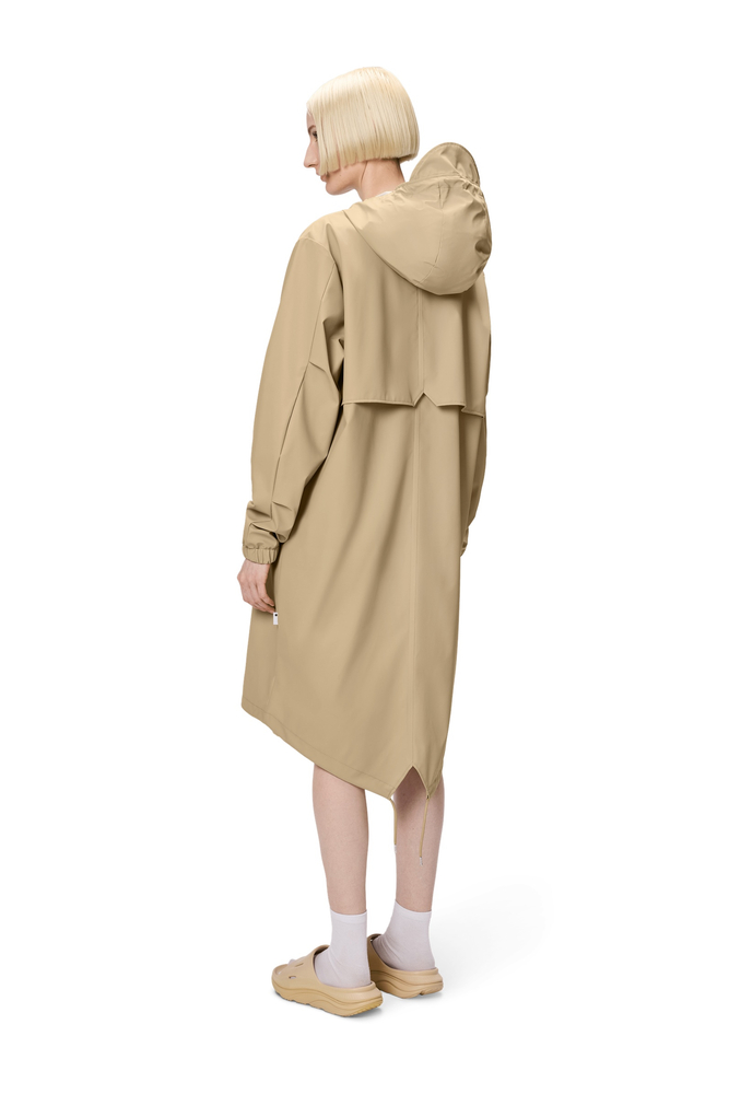 Rains unisex raincoat FISHTAIL PARKA W3 18140 24 SAND