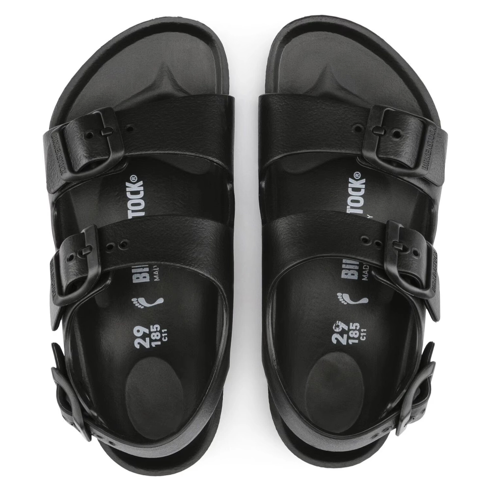 Birkenstock children's MILANO EVA flip flop sandals 1009353 BLACK (narrow width)