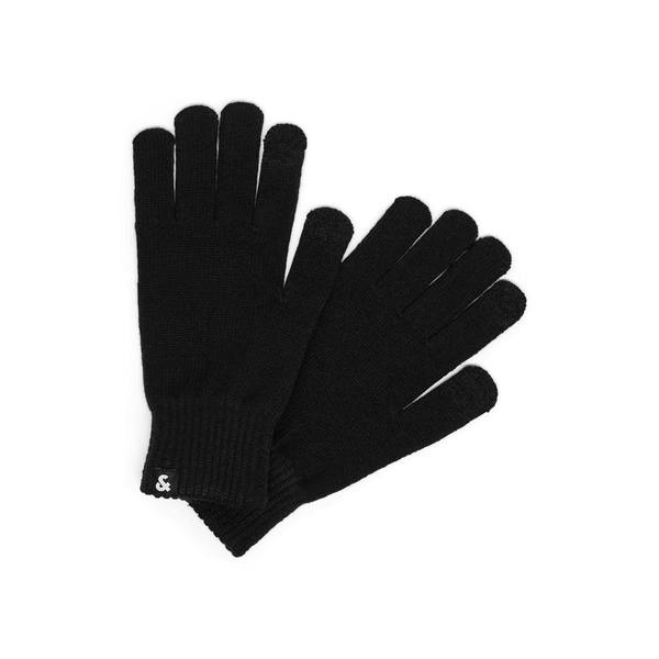 Jack & Jones touchscreen gloves 12159459 BLACK