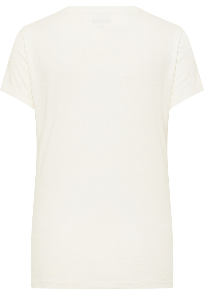 Mustang damska koszulka t-shirt ALEXIA C CHESTPRINT 1013383 2013