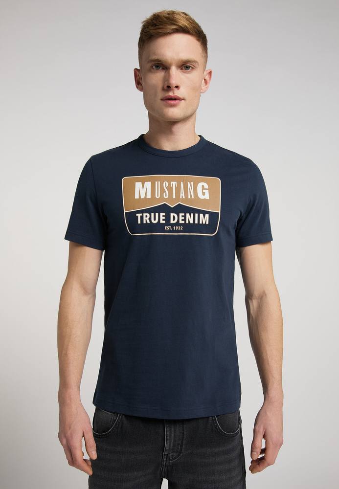 Mustang Herren Alex C Print T-Shirt 1012124 5330