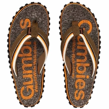 Gumbies - japonki unisex CAIRNS - ORANGE