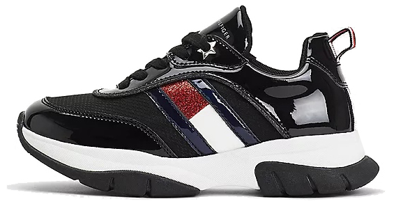Tommy Hilfiger lacquered youth shoes T3A4-31179-1022999