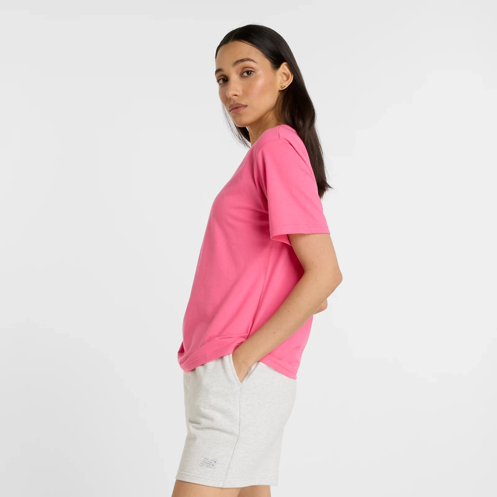 New Balance women's SPORT JERSEY RELAXED LOGO DAB T-shirt WT43583DAB