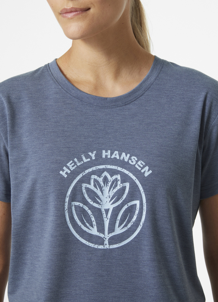 Helly Hansen damska koszulka W SKOG RECYCLED GRAPHIC TEE 63083 585
