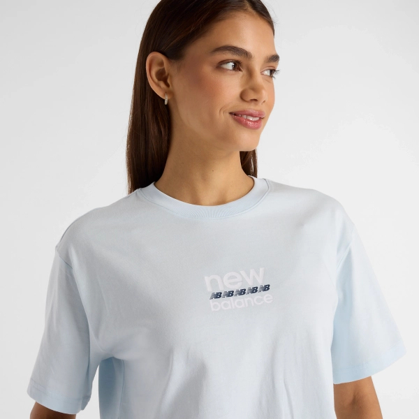New Balance women's SPORT RELAXED GRAPHIC T-SH IB T-shirt WT51541IB