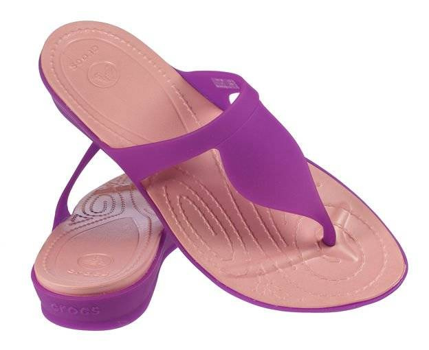 Crocs RIO FLIP W vibrierendes Veilchen/Melone