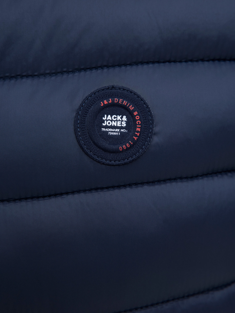 Jack&Jones Herrenweste ohne Ärmel JJEBRADLEY LIGHT BODYWARMER COLLAR NOO 12280973 SKY CAPTAIN